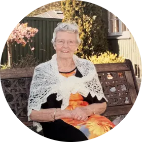 Mindeside for Inga Sofie Pedersen