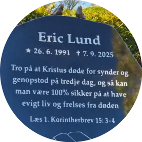 Mindeside for Eric Lund