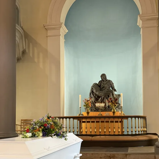 Bisættelse den 13.5 2026 fra De Gamles Bys kirke 