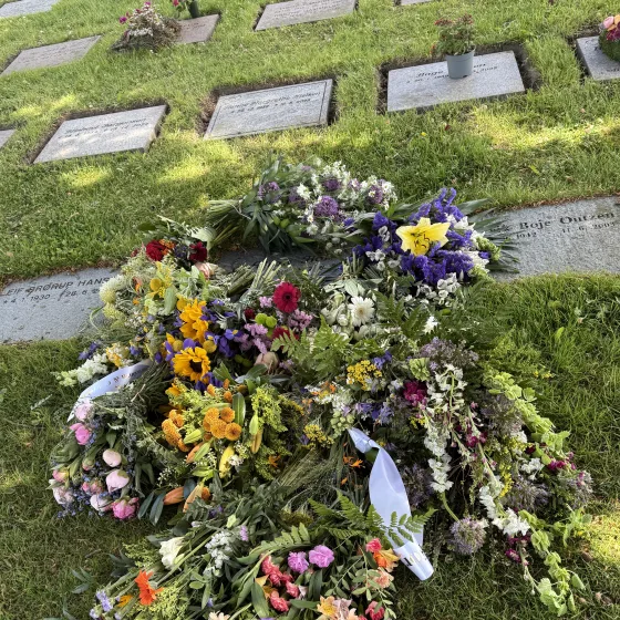 Bisættelse den 13.5 2026 fra De Gamles Bys kirke 