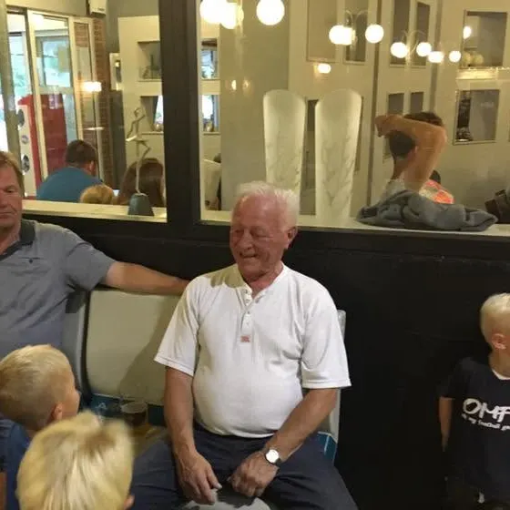 Et lille glimt fra nogle af de sommerferier, hvor bedstefar var med.