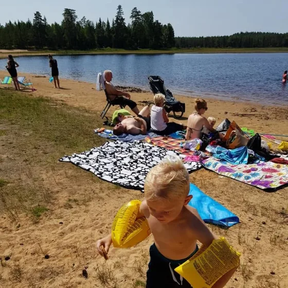 Et lille glimt fra nogle af de sommerferier, hvor bedstefar var med.
