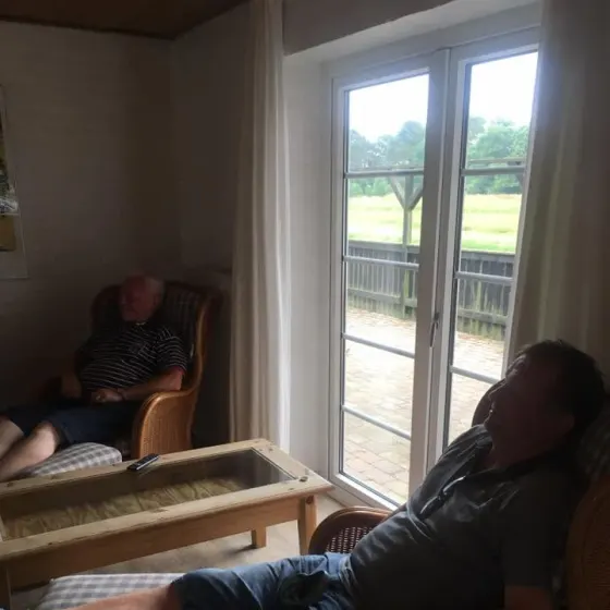Et lille glimt fra nogle af de sommerferier, hvor bedstefar var med.