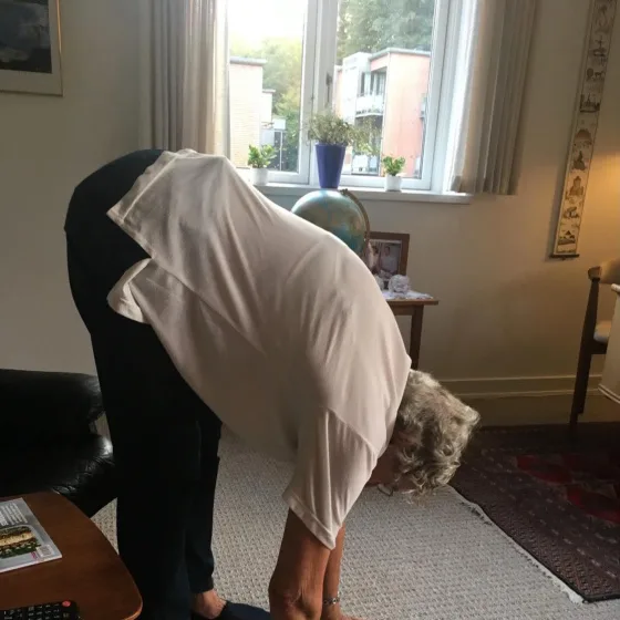 Utroligt vores mor stadig kunne dette indtil en meget sen alder