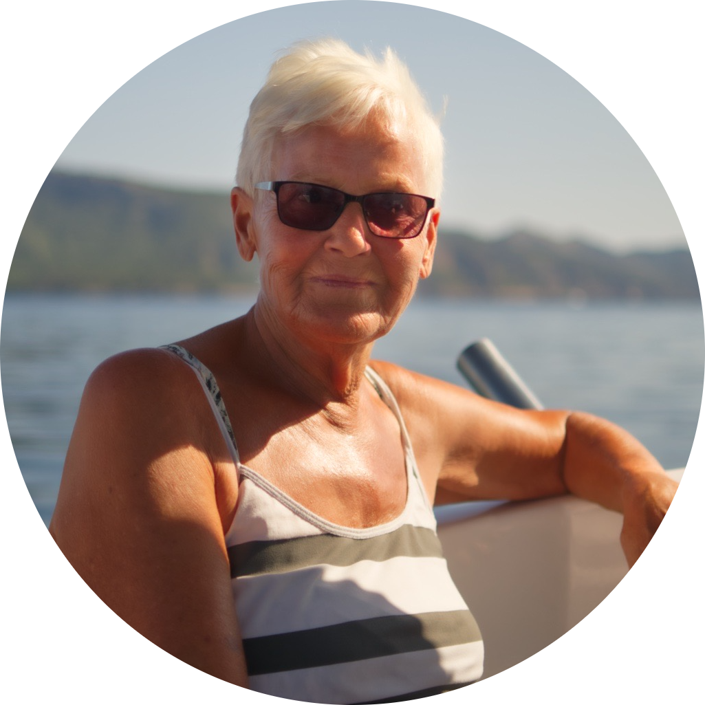 Mindeside for Birgitte Hansen