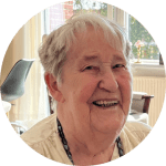 Mindeside for Gudrun Andersen
