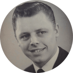 Mindeside for Leif Pedersen