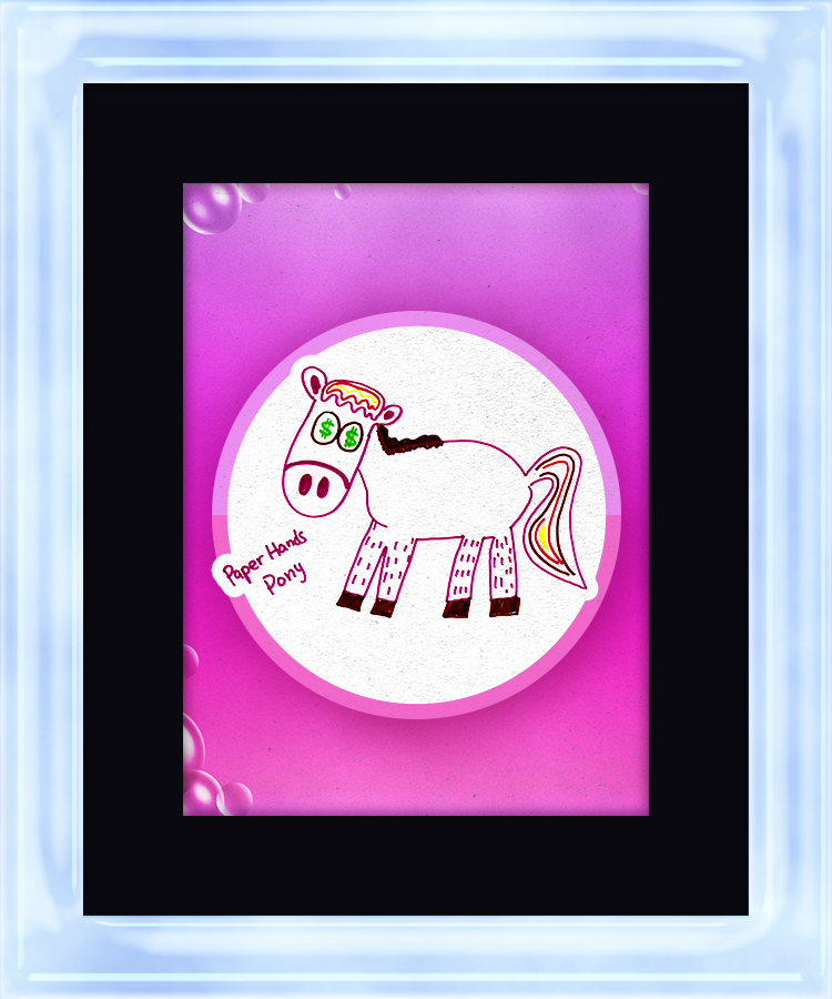 Paper Hands Pony #50012