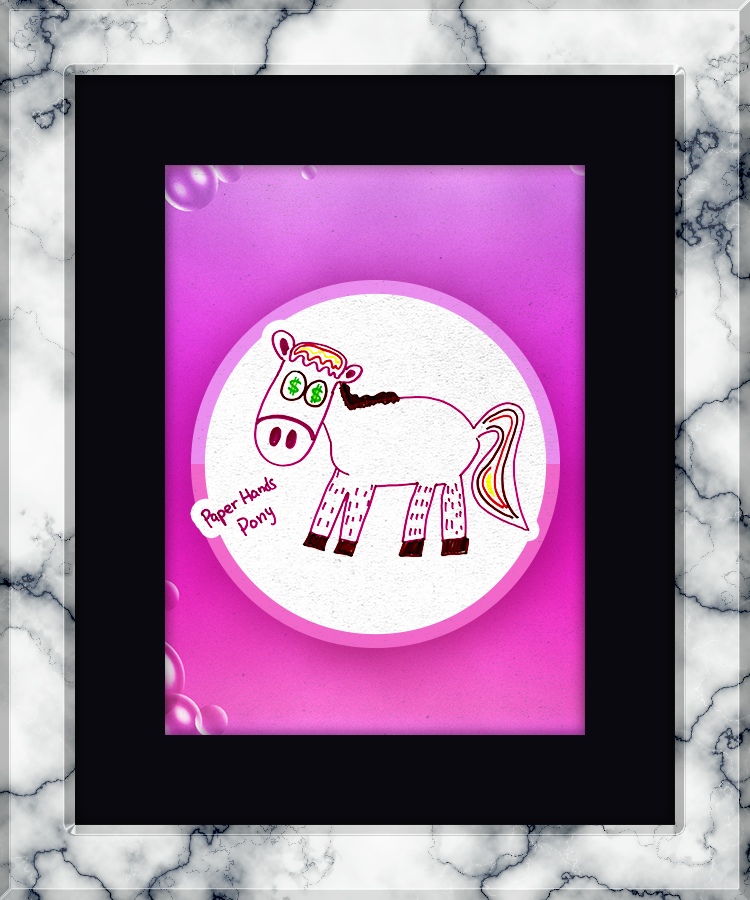 Paper Hands Pony #93484