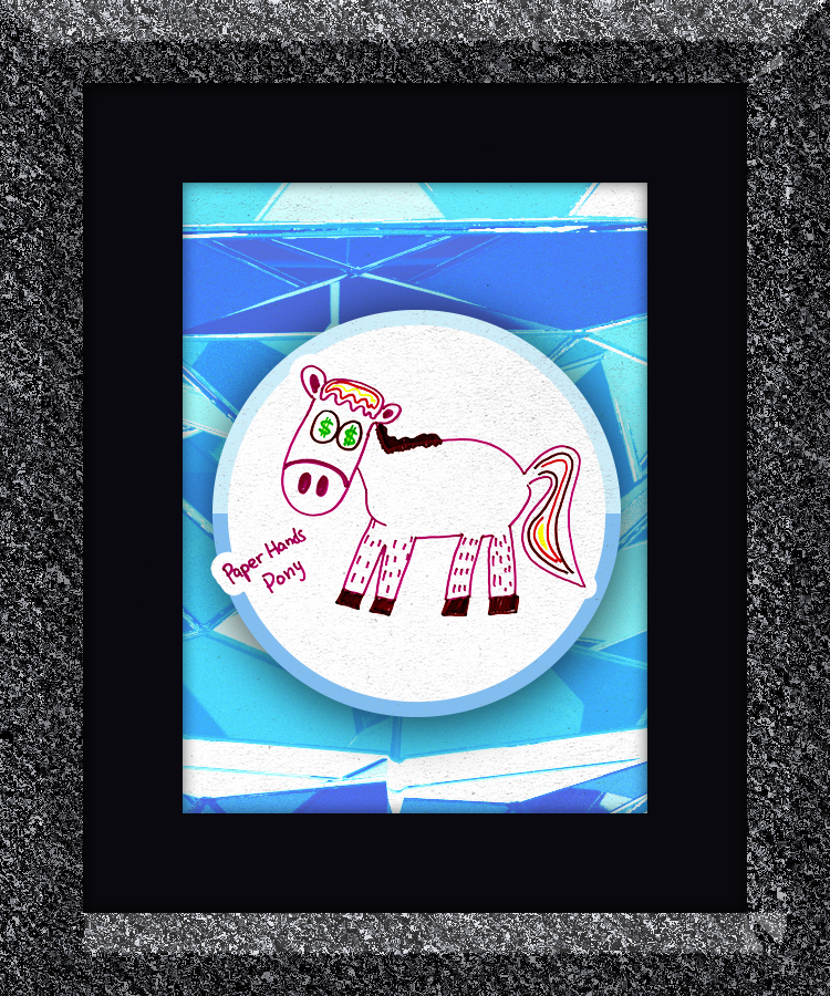 Paper Hands Pony #38322