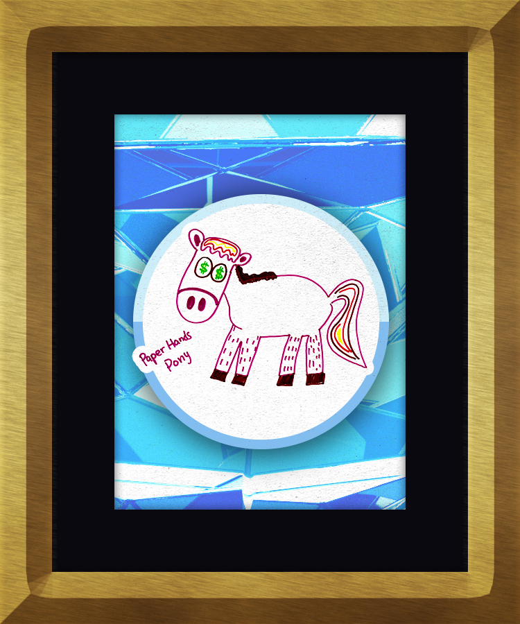 Paper Hands Pony #39580