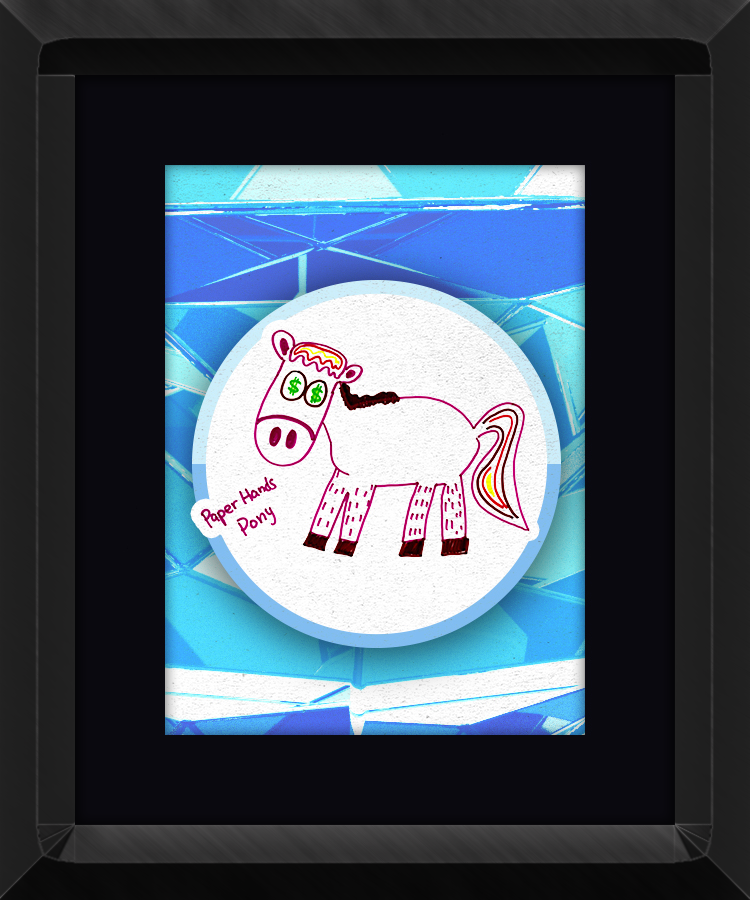 Paper Hands Pony #119965