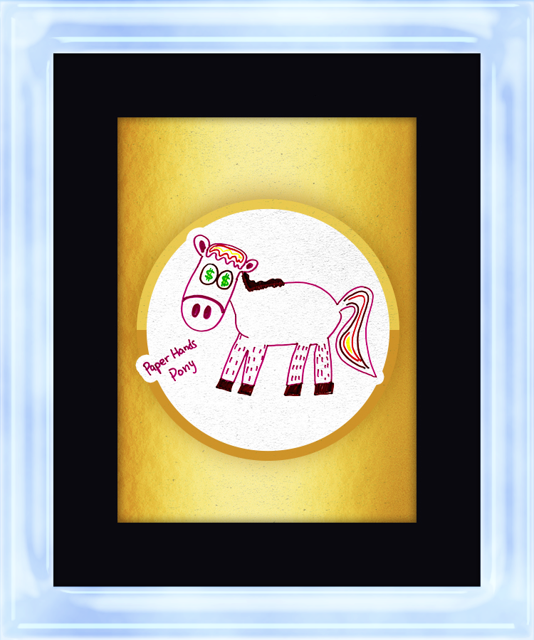 Paper Hands Pony #82496