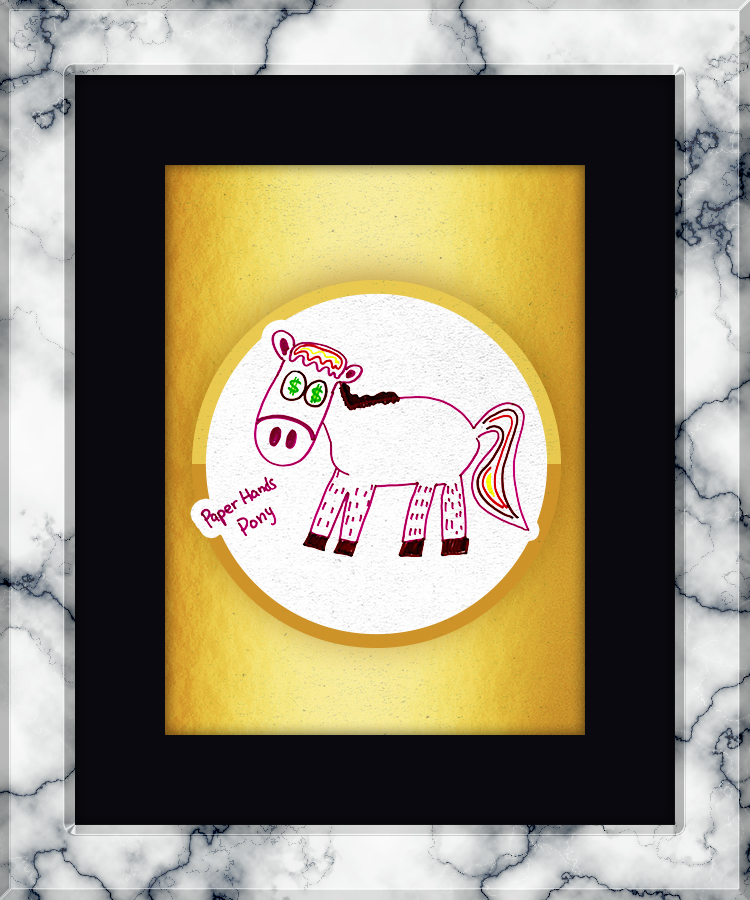 Paper Hands Pony #83204