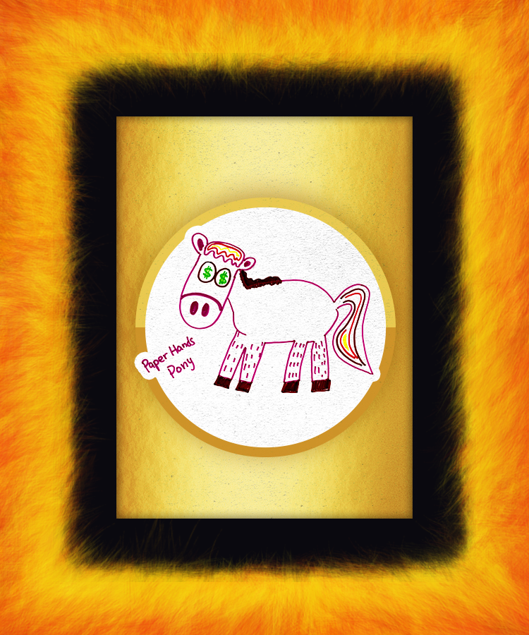 Paper Hands Pony #111289
