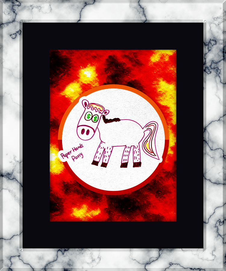 Paper Hands Pony #24087