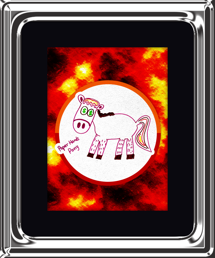 Paper Hands Pony #31431