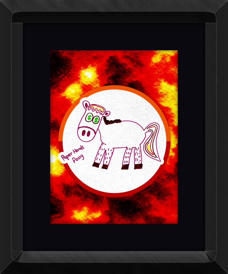 Paper Hands Pony #79005