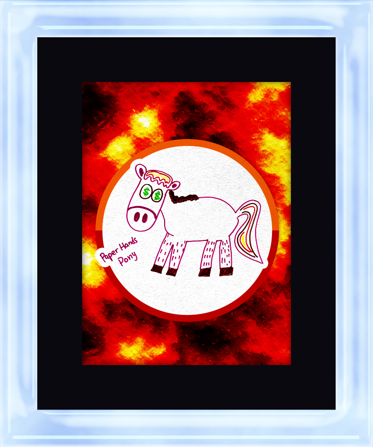 Paper Hands Pony #123788