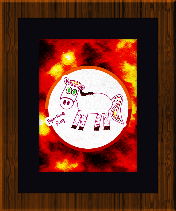 Paper Hands Pony #98857