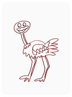 Organized Ostrich