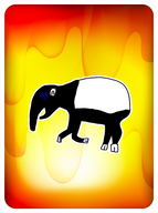 Tasteful Malayan Tapir