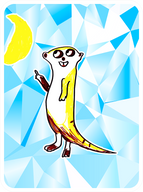 To The Moon Meerkat