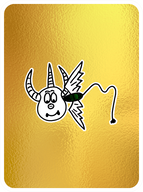Thoughtful Three Horned Harpik