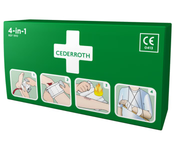 Førstehjelp, Blodstopper stor, Cederroth 4 in 1