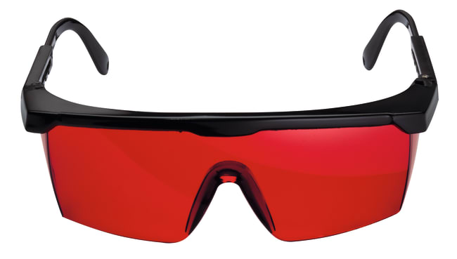 Laservernebrille Rød