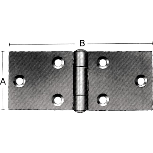 Bladhengsel 65x165mm St. Galv. (H311)