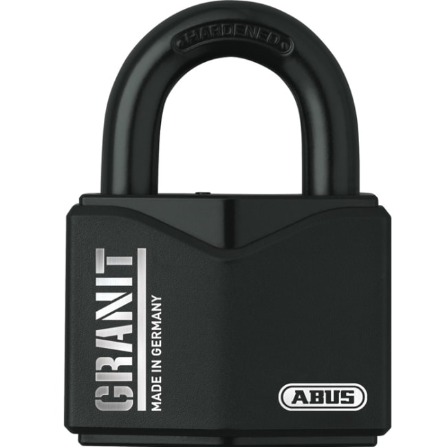 Hengelås Abus 37/55B, FG.3 Sort