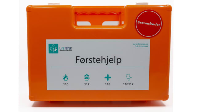 Førstehjelp, Brannskadekoffert