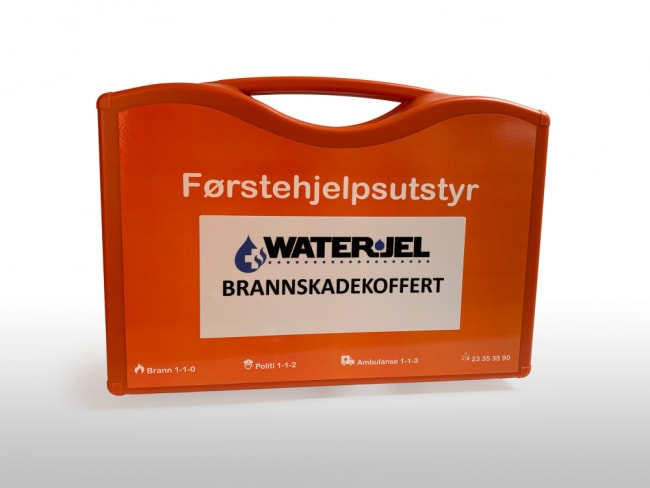 Førstehjelp, Brannskadekoffert, Stor