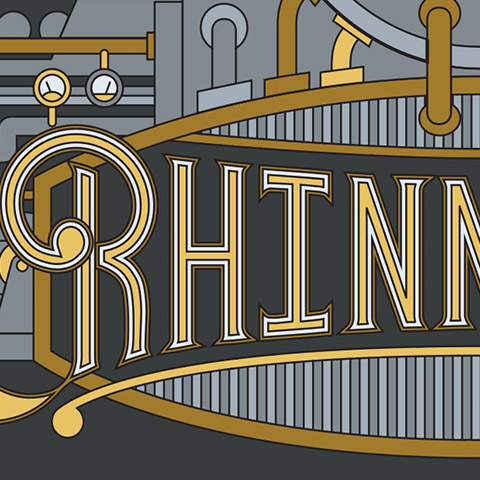 custom lettering and type