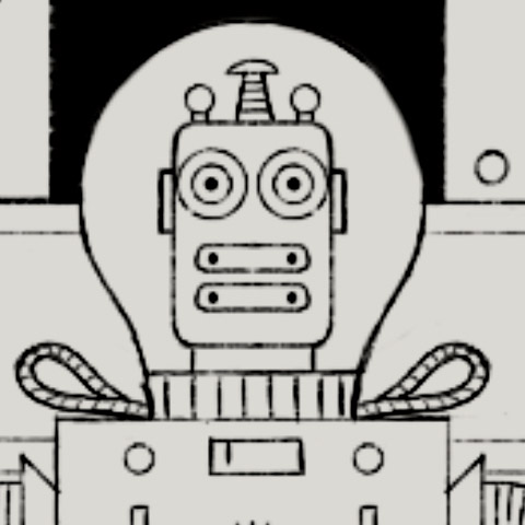robot and components sketch