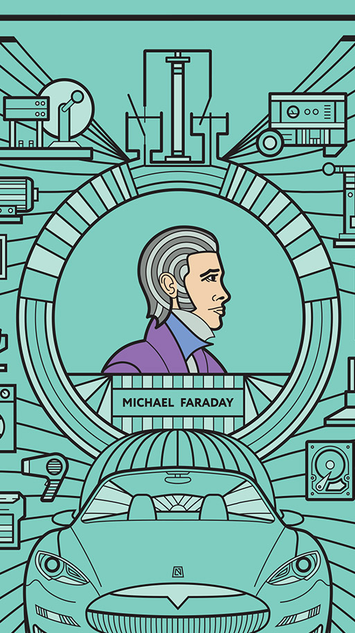 Faraday Mural