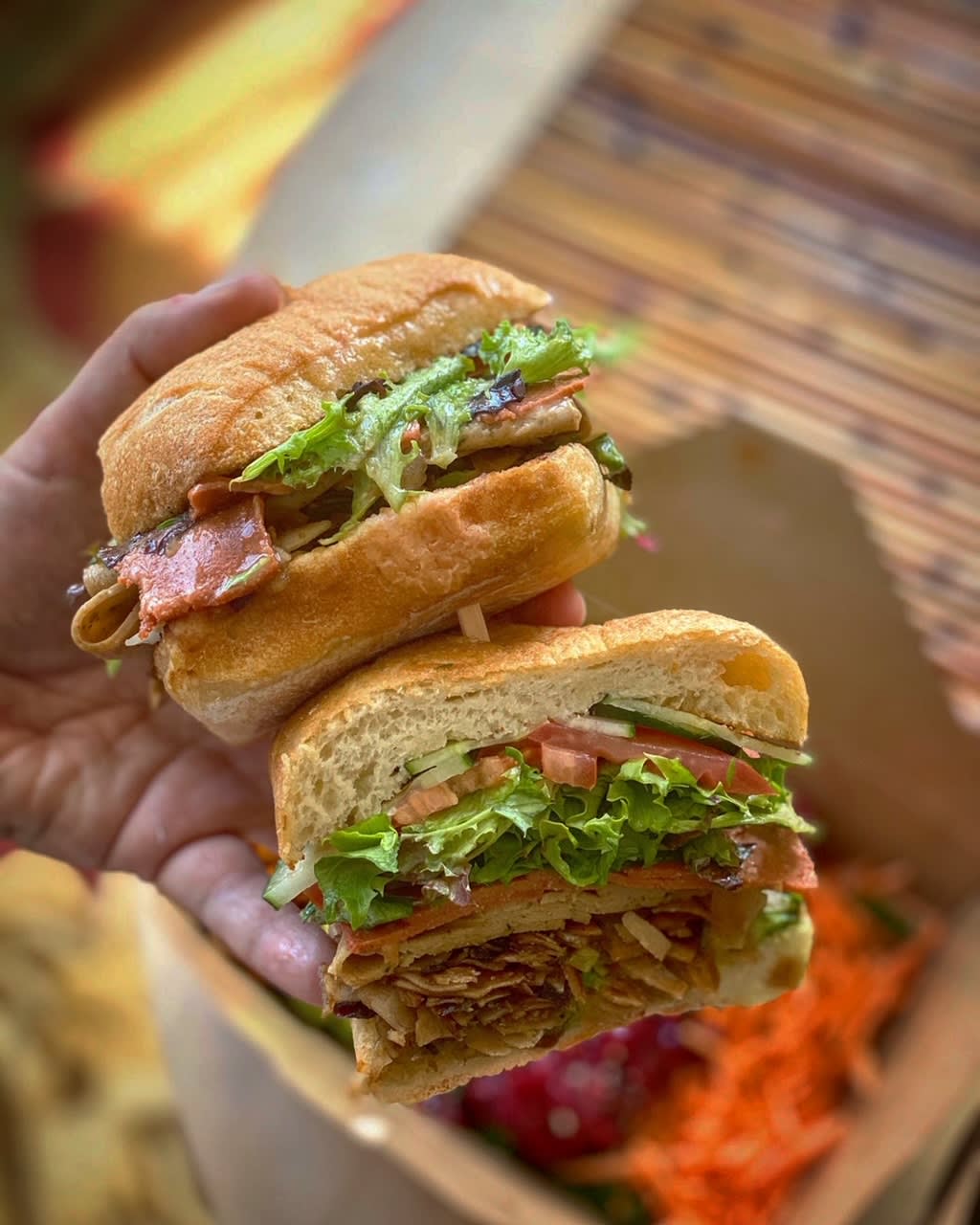 Bronze Cafe Neon Feast