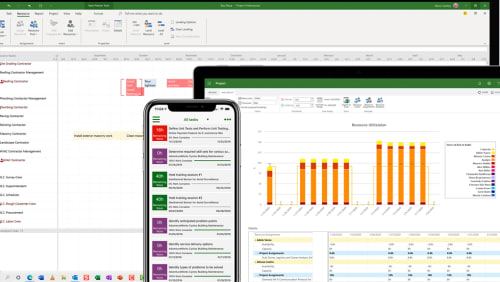 Microsoft Project para Gestión de Proyectos de Construcción en el Sector Energético e Industrias Relacionadas