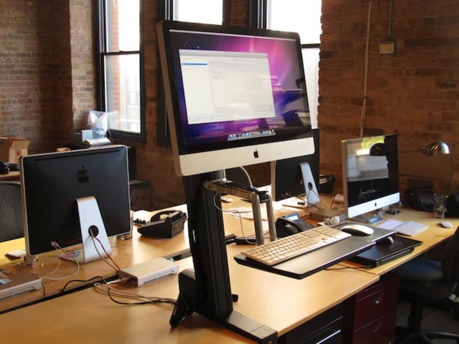 Convert A 27 Imac Into A Standing Desk Neoteric Design