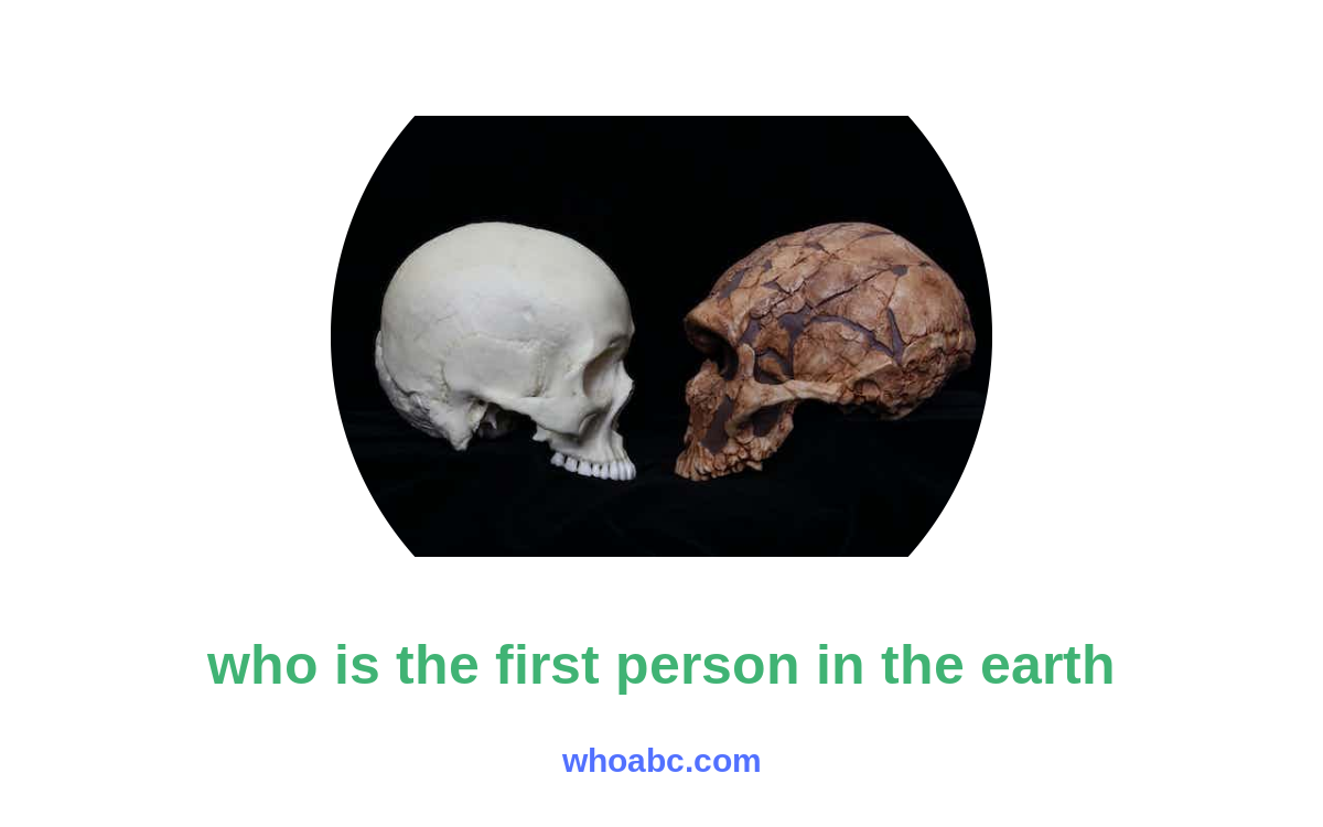 Unlocking the Mystery: Unveiling the First Human Being on Earth image 