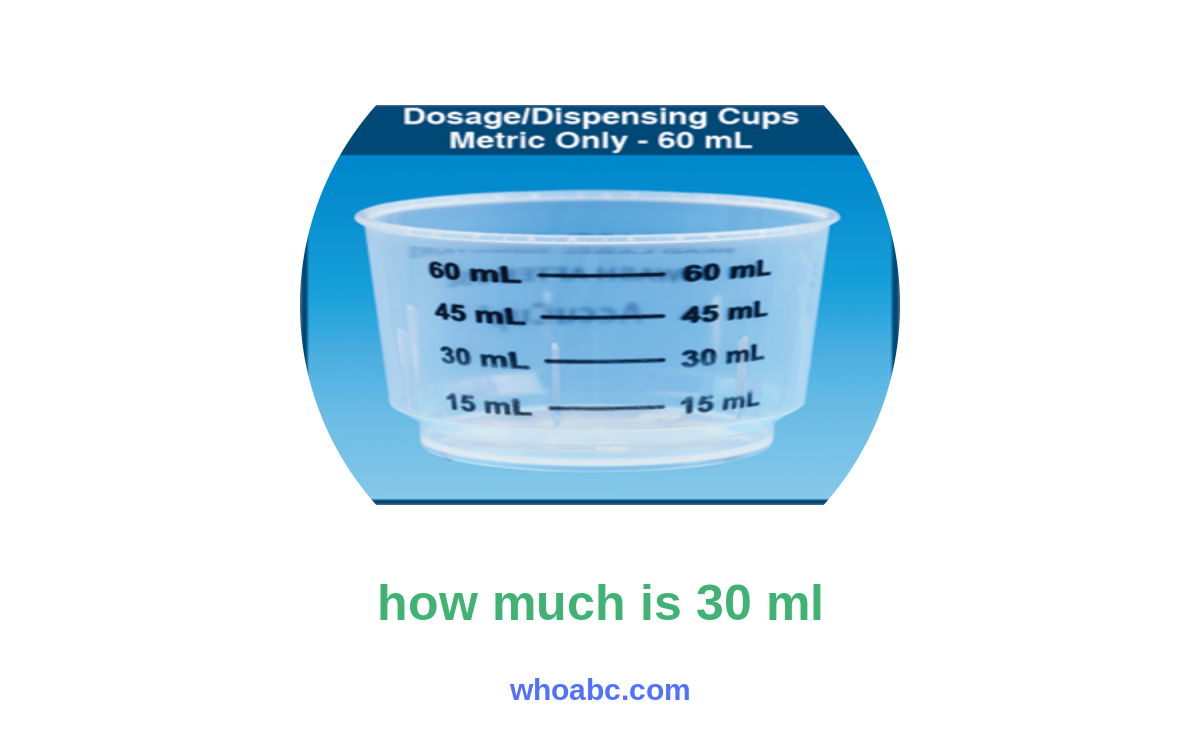 Unlocking the Mystery: Discover How Much is 30 ml and Master Your Measurements Today! image