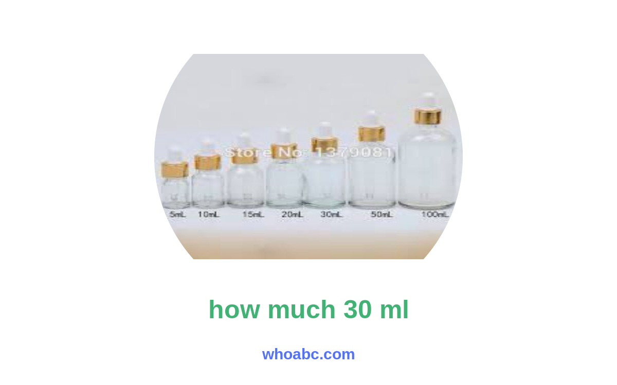 Unlocking the Mystery: How Much 30ml Can Transform Your Life! image