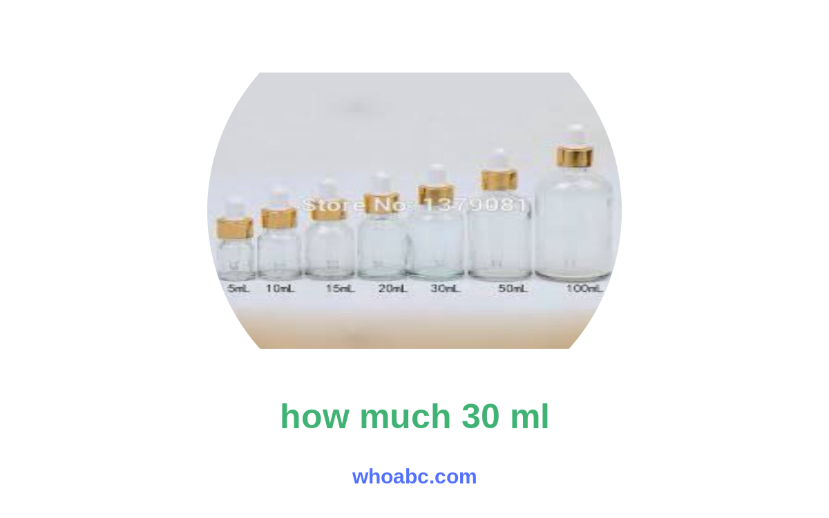 Unlocking the Mystery: How Much 30ml Can Transform Your Life! image 