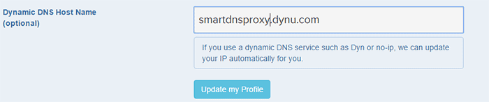 DynDNS IP update for SmartDNSProxy with Huawei HG8346M router
