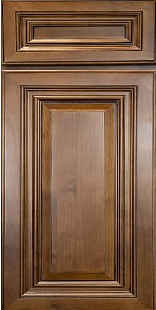 Charleston Saddle Glaze sample door
