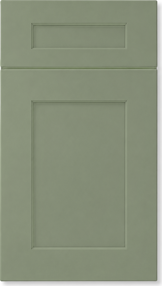 Shaker Jade Green sample door