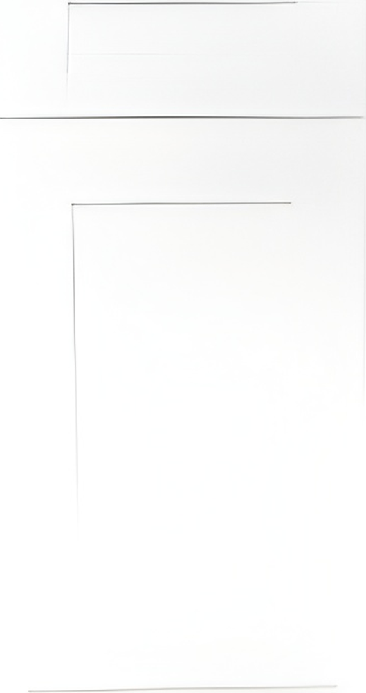 Shaker True White sample door