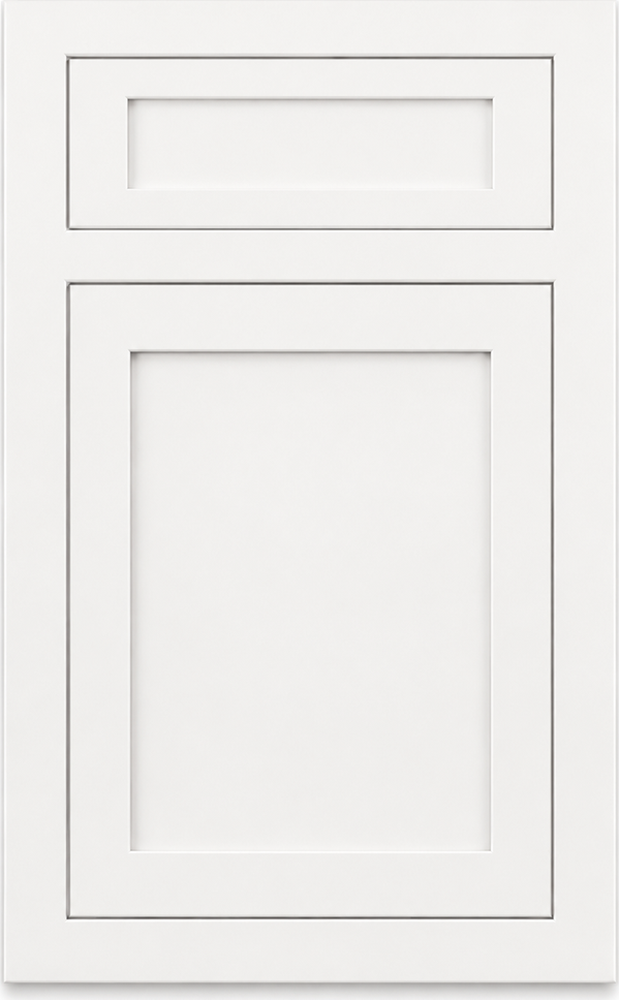 Shaker White Inset sample door
