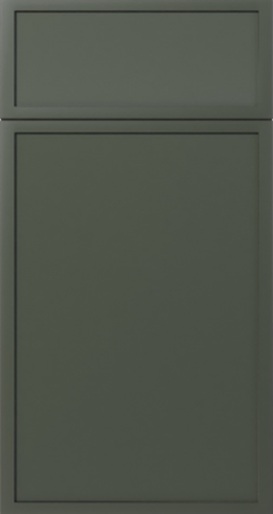 Skinny Shaker Liberty Green sample door